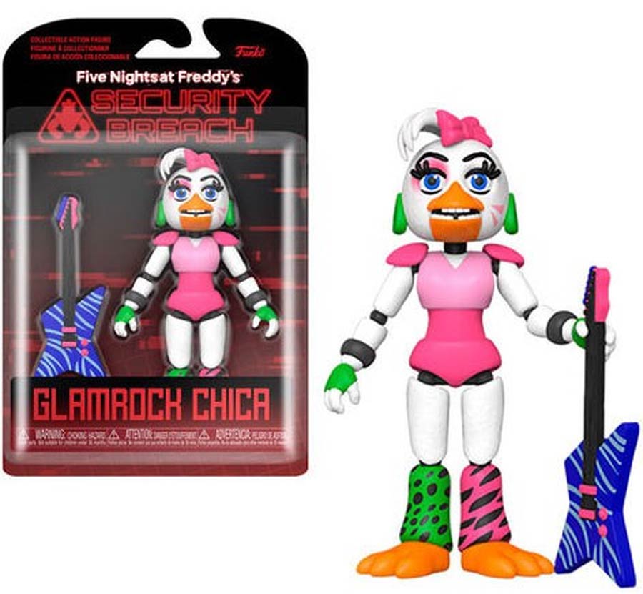 Five Nights At Freddys Security Breach Glamrock Chica Action Figure