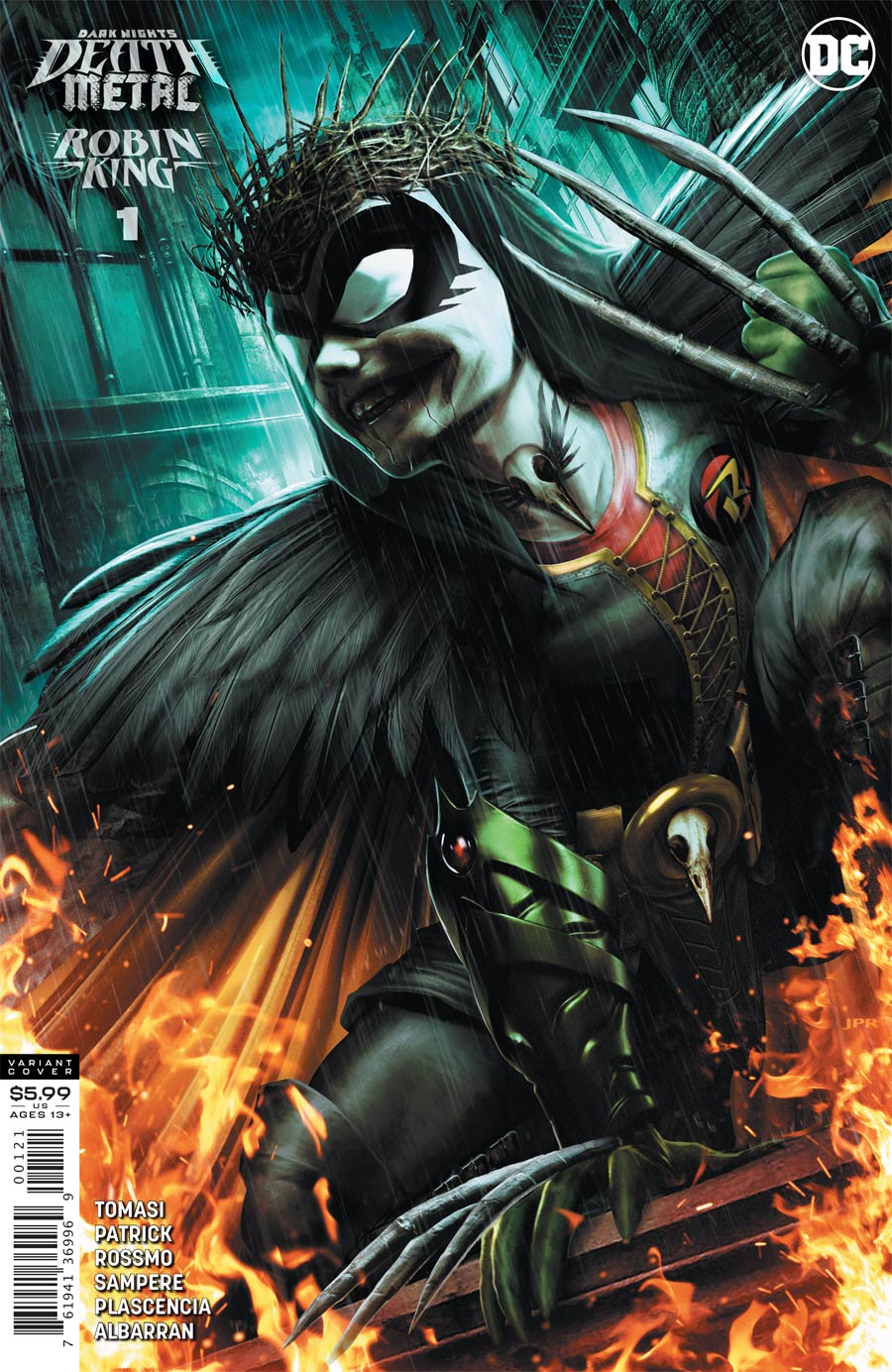 Dark Nights Death Metal Robin King One Shot Cover B Incentive Jeremy Roberts Variant Cover