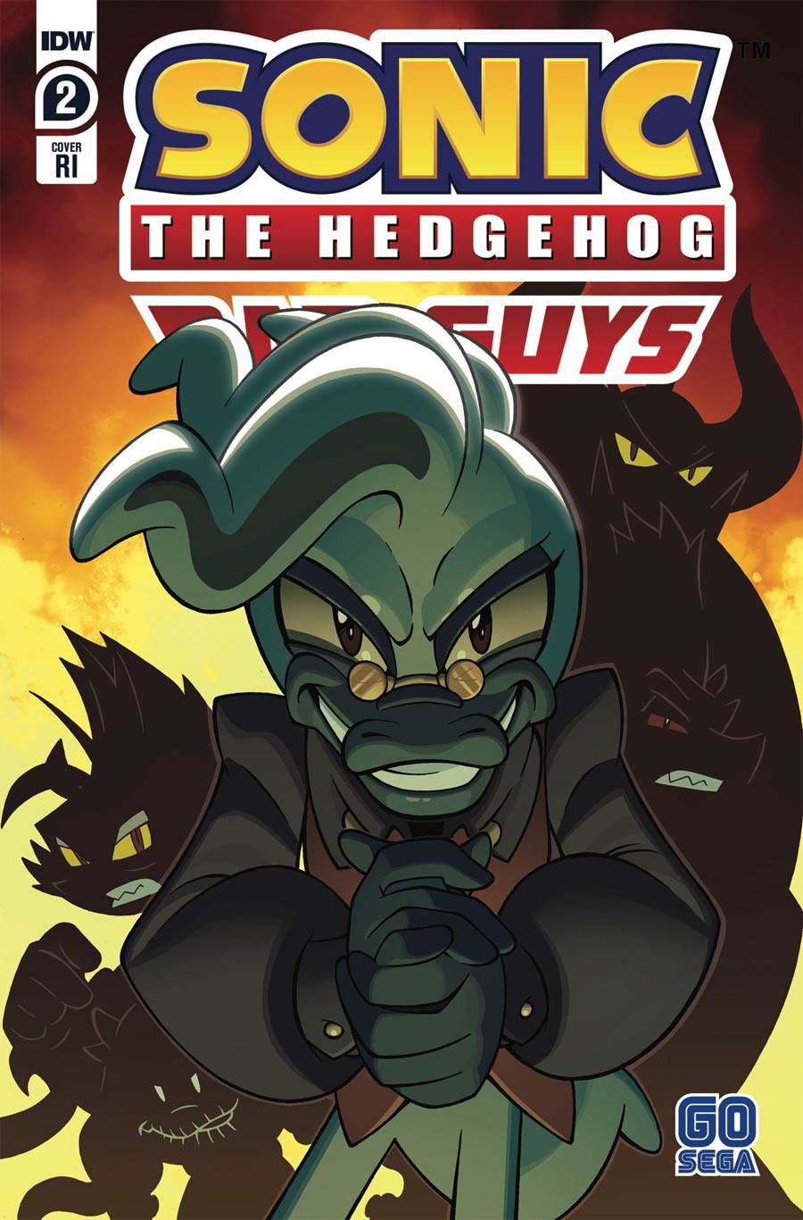 Sonic The Hedgehog Bad Guys #2 Cover C Incentive Jack Lawrence Variant Cover