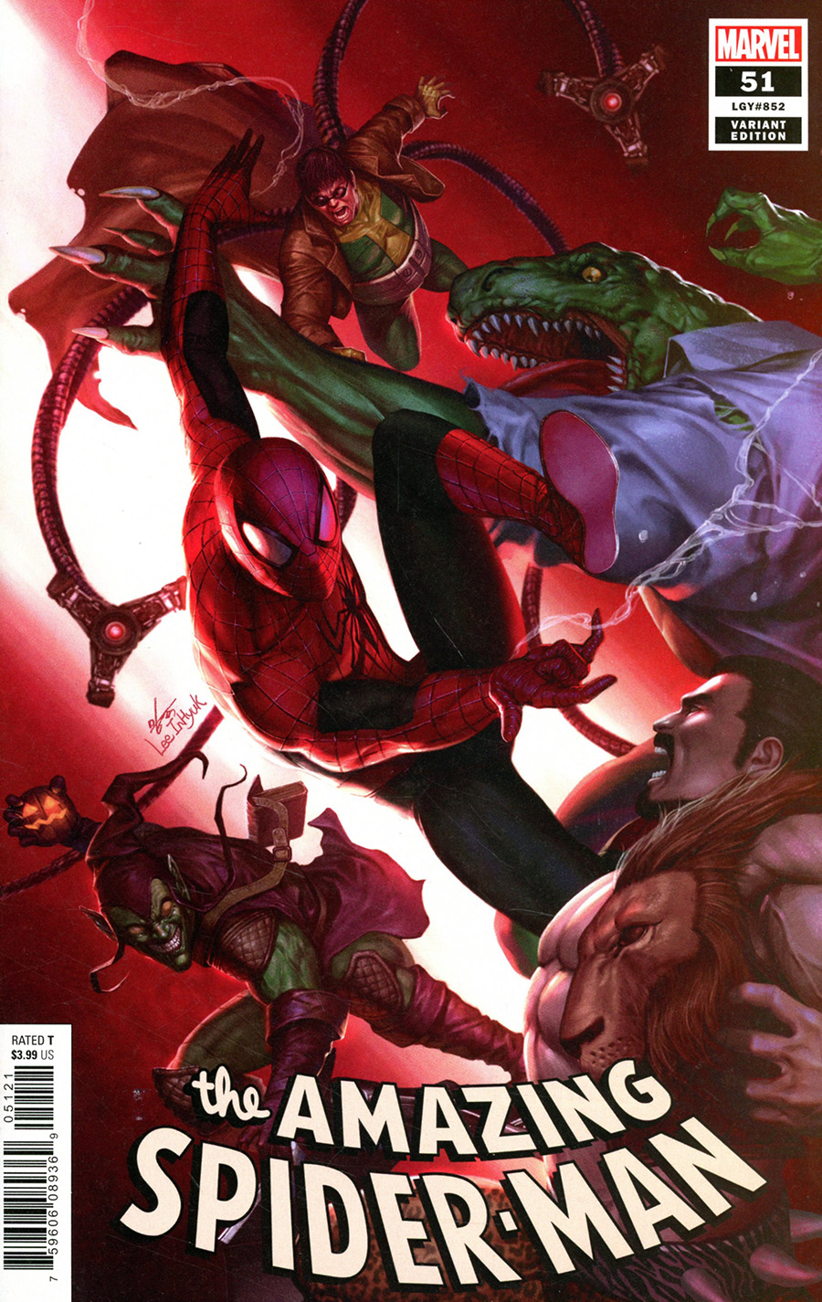 Amazing Spider-Man Vol 5 #51 Cover B Incentive Inhyuk Lee Variant Cover
