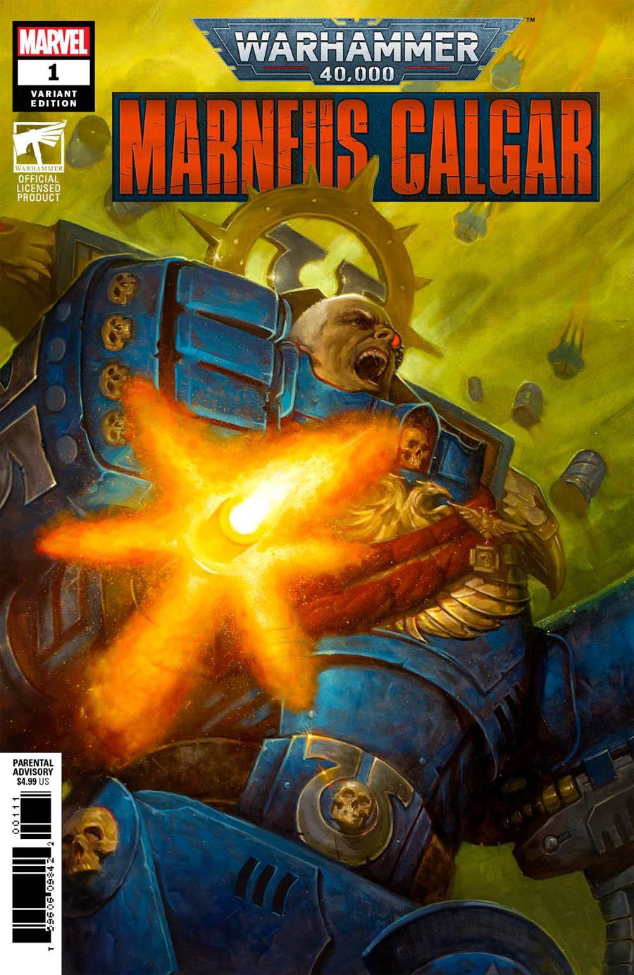 Warhammer 40000 Marneus Calgar #1 Cover D Incentive EM Gist Variant Cover