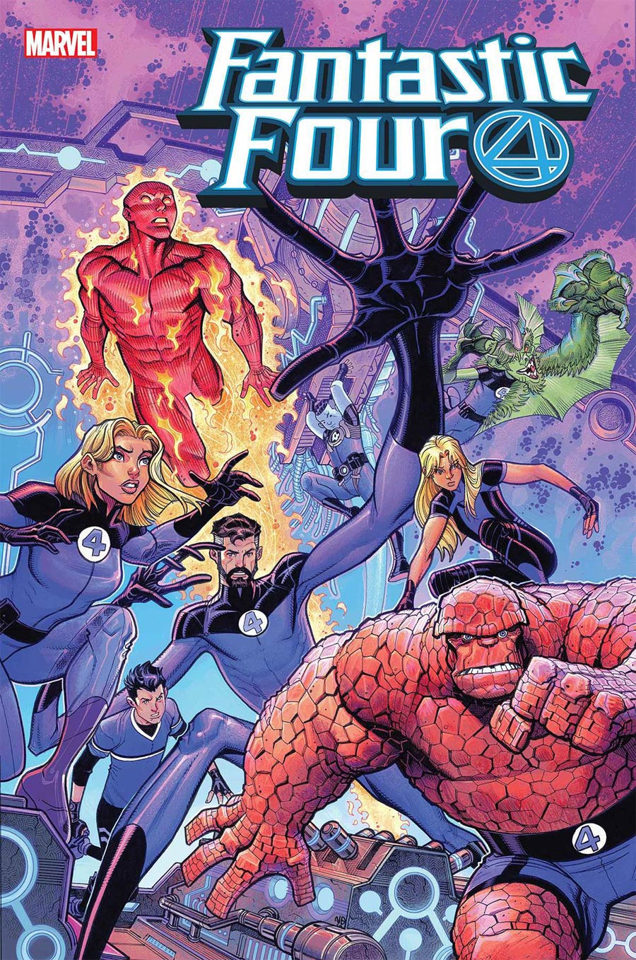 Fantastic Four Vol 6 #25 Cover E Incentive Nick Bradshaw Variant Cover