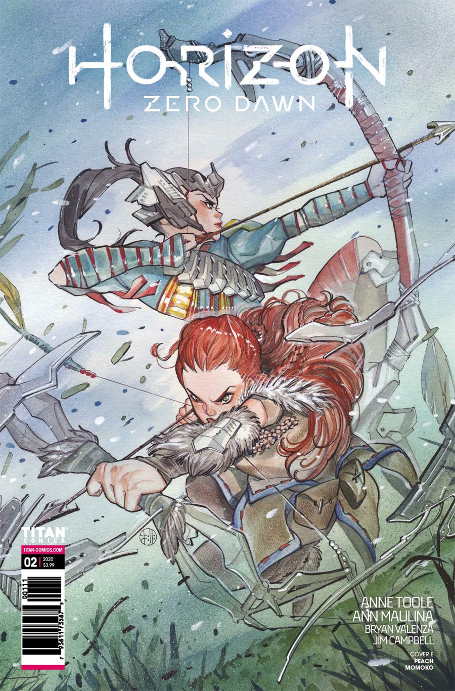 Horizon Zero Dawn #2 Cover D Variant Peach Momoko Cover