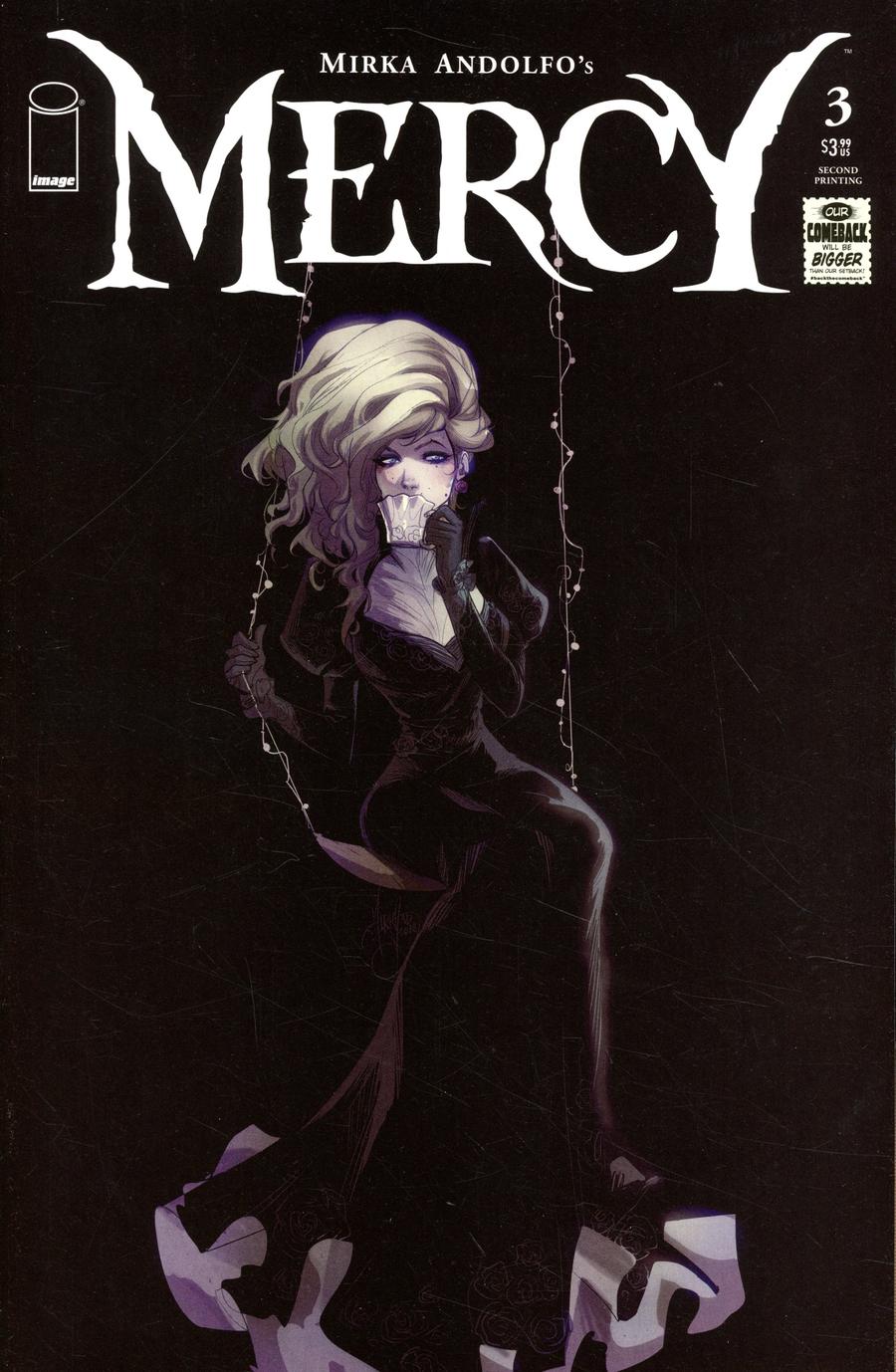 Mirka Andolfos Mercy #3 Cover C 2nd Ptg