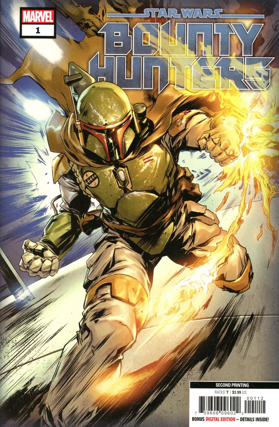 Star Wars Bounty Hunters #1 Cover H 2nd Ptg Variant Cover