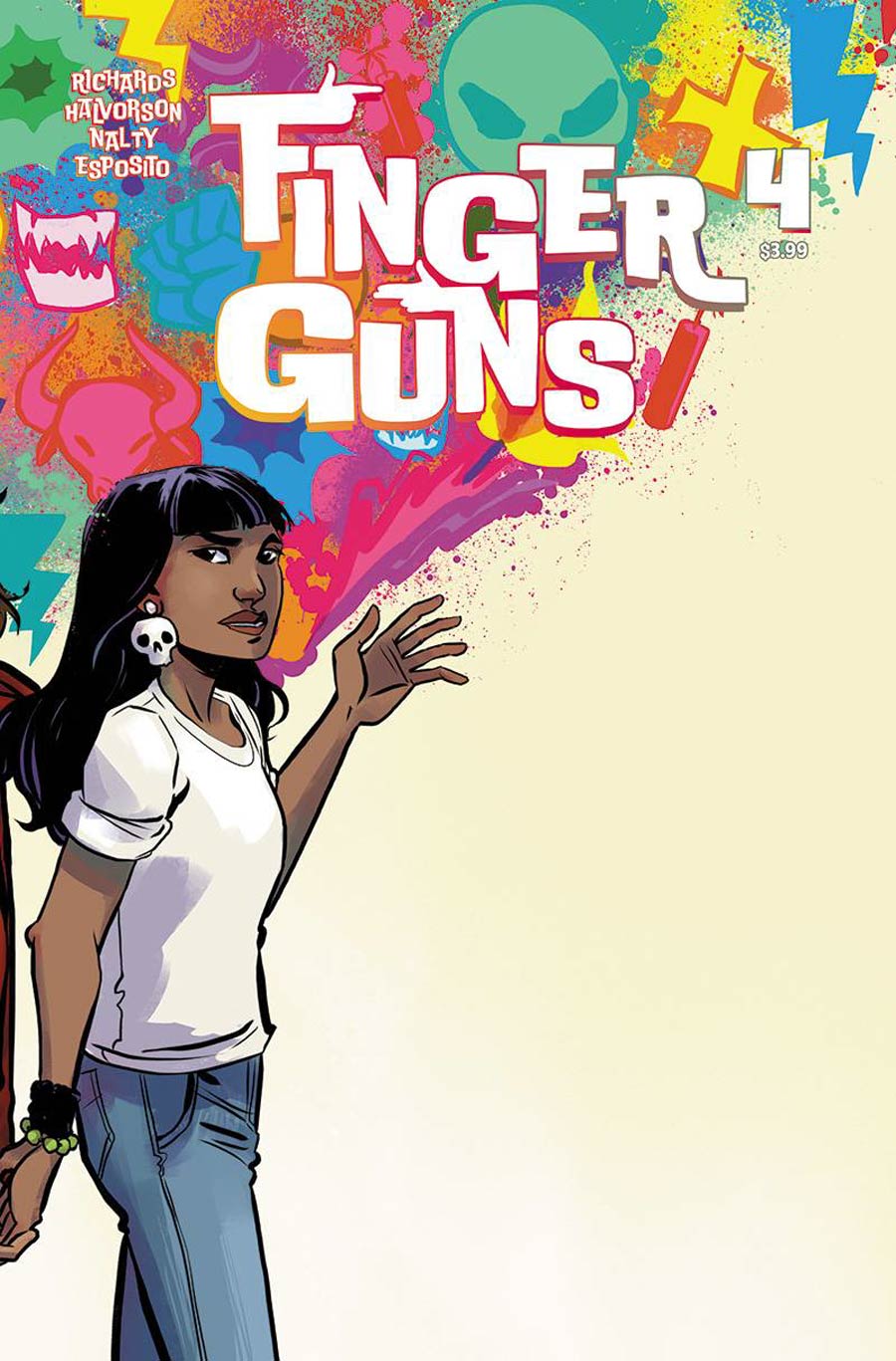 Finger Guns #4 Cover B Variant Jen Hickman Cover