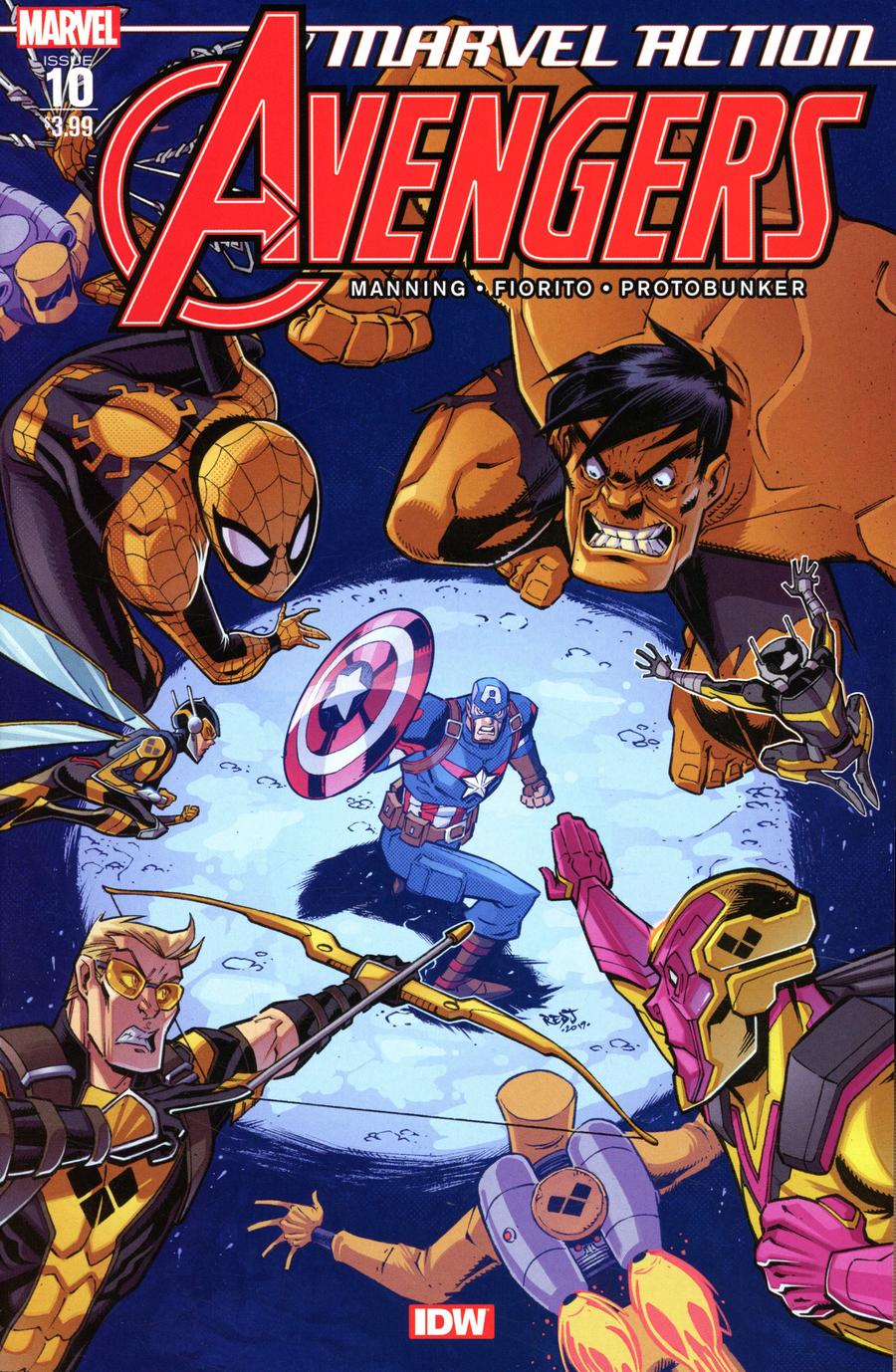 Marvel Action Avengers #10 Cover C 2nd Ptg