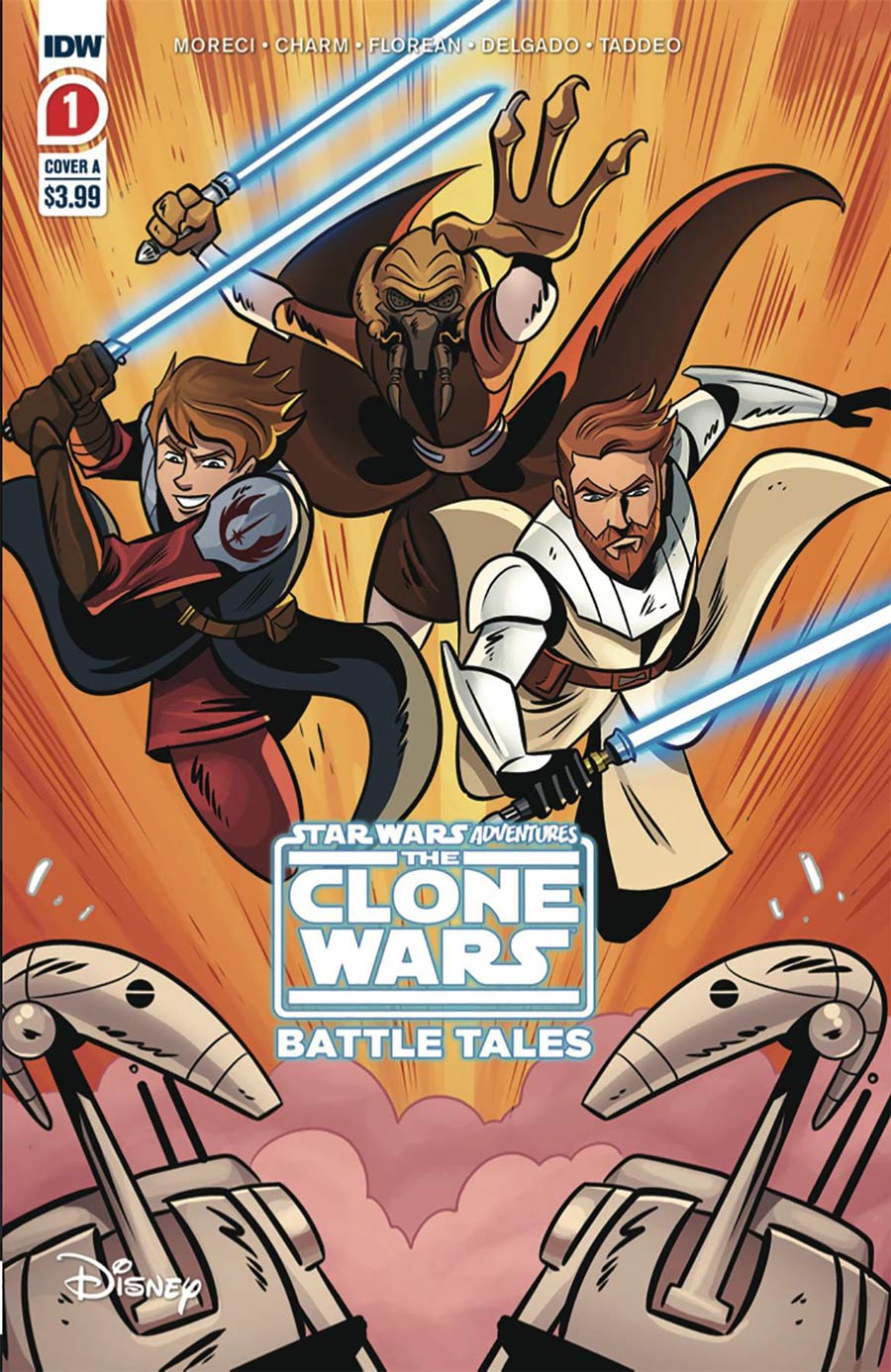 Star Wars Adventures Clone Wars Battle Tales #1 Cover E 2nd Ptg