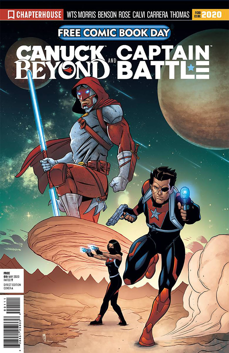 Captain Canuck & Captain Battle #1 FCBD 2020