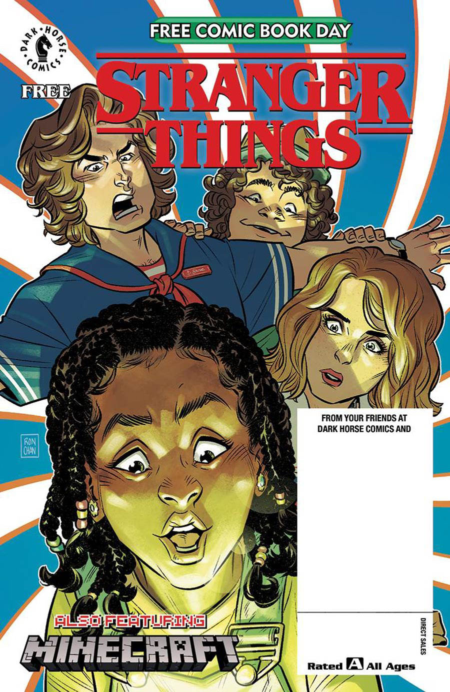 Stranger Things / Minecraft Preview FCBD 2020