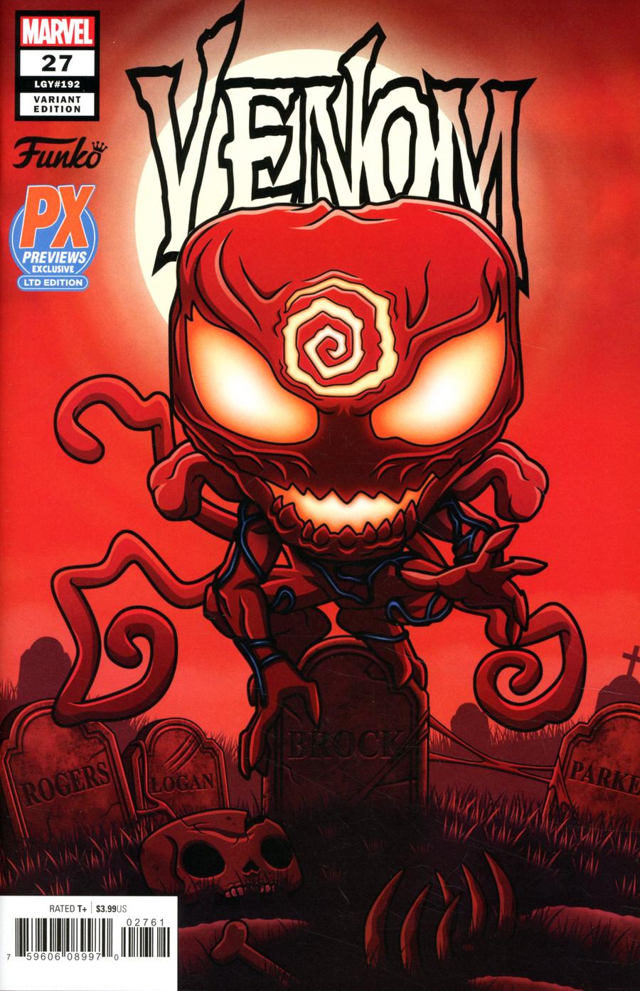 Venom Vol 4 #27 Cover D Incentive Funko Variant Cover