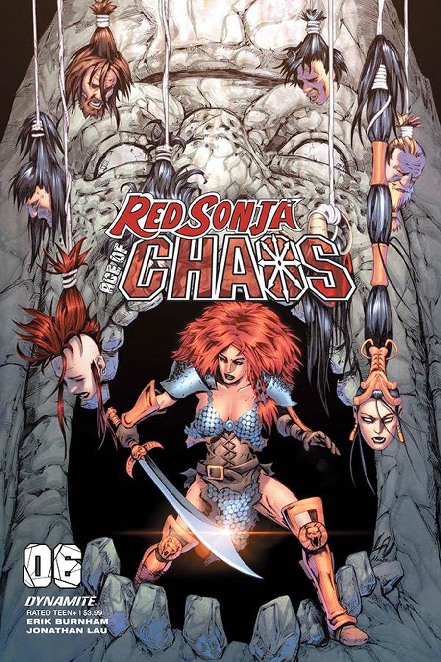 Red Sonja Age Of Chaos #6 Cover F Variant Jonathan Lau Cover