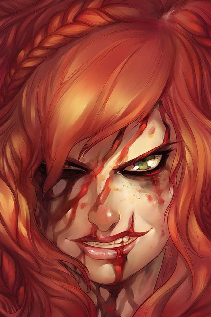 Red Sonja Age Of Chaos #6 Cover M Incentive Elias Chatzoudis Virgin Cover