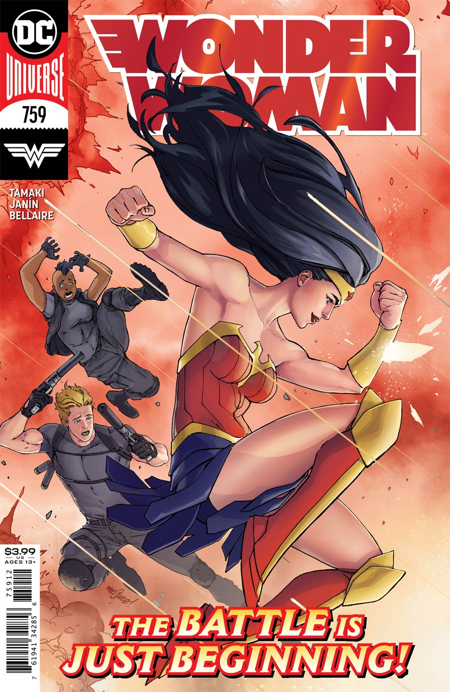 Wonder Woman Vol 5 #759 Cover C 2nd Ptg David Marquez Recolored Variant Cover