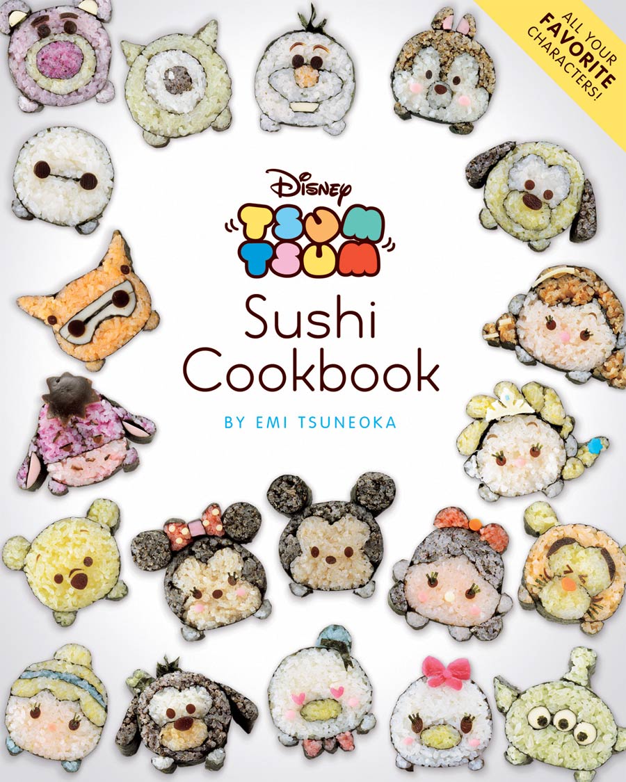 Disney Tsum Tsum Sushi Cookbook SC