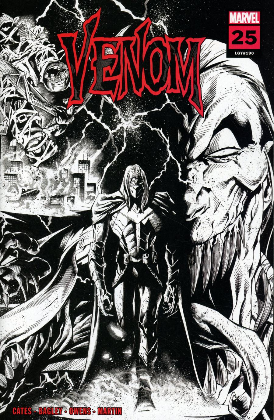 Venom Vol 4 #25 Cover T 3rd Ptg Incentive Ryan Stegman Sketch Variant Cover