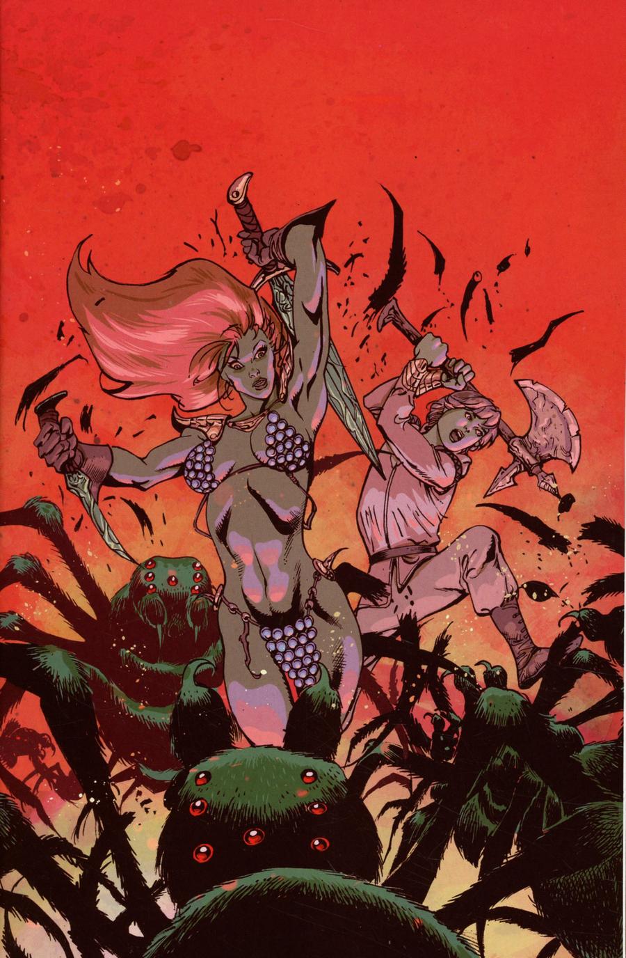 Killing Red Sonja #3 Cover F Incentive Roberto Castro Virgin Cover