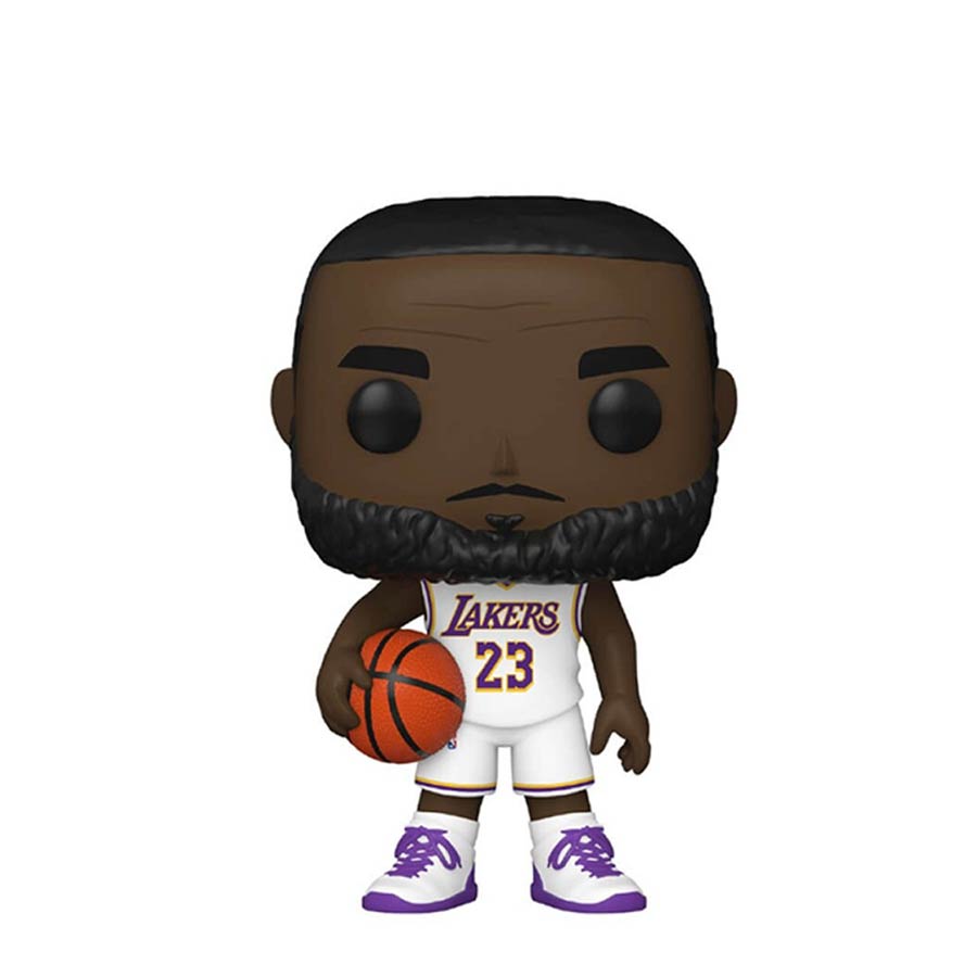 POP NBA LA Lakers LeBron James Alternate Jersey Vinyl Figure