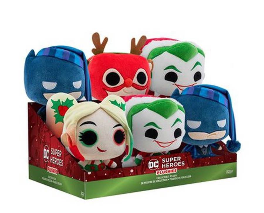 POP Plush DC Holiday 6-Piece Display