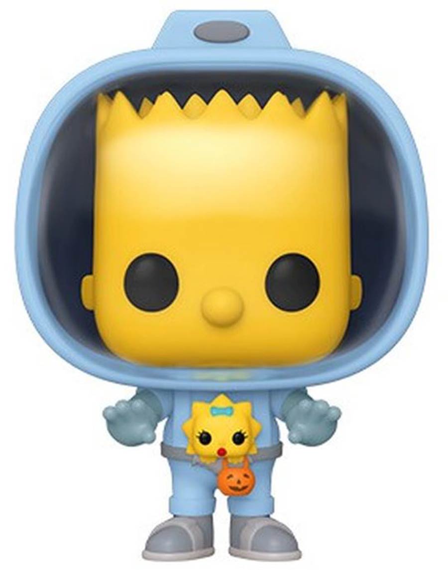 POP Animation Simpsons Treehouse Of Horror Bart With Chestburster Maggie Vinyl Figure