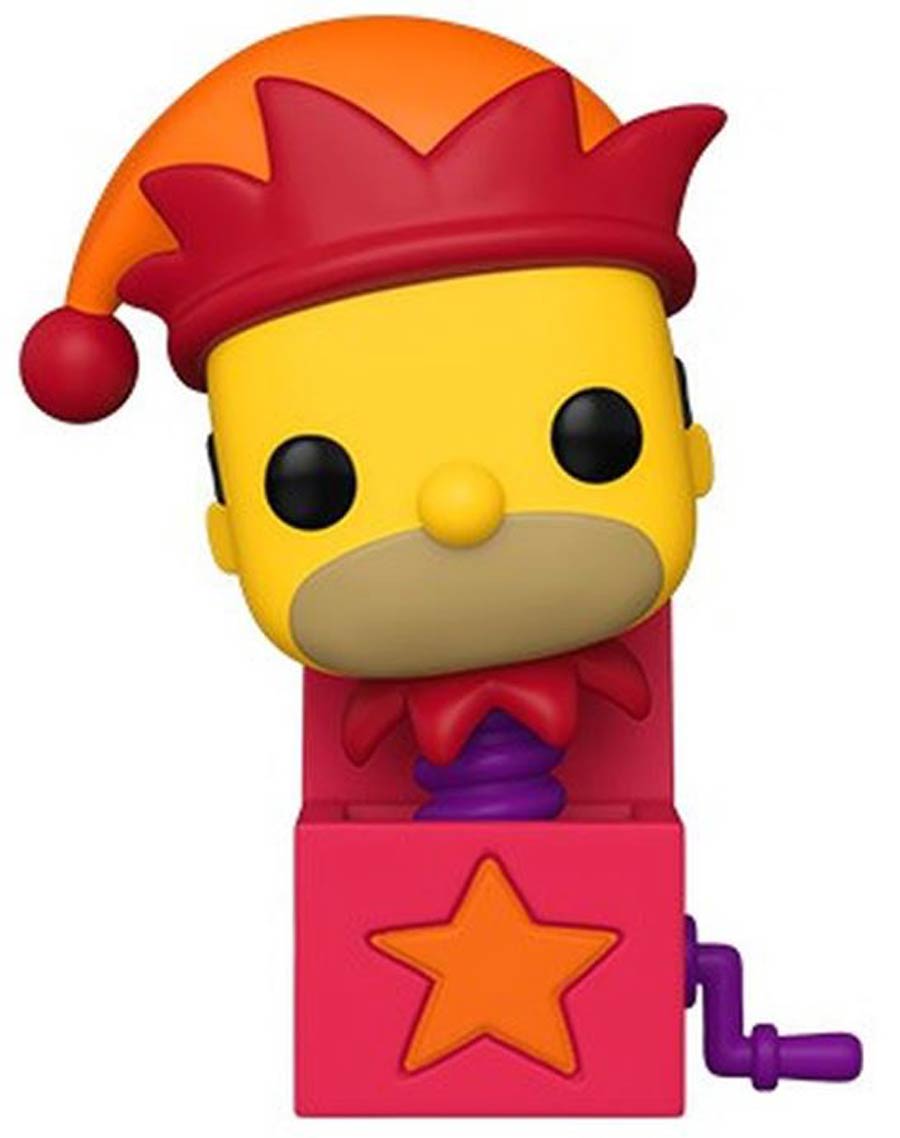 POP Animation Simpsons Treehouse Of Horror Homer Jack-In-The-Box Vinyl Figure
