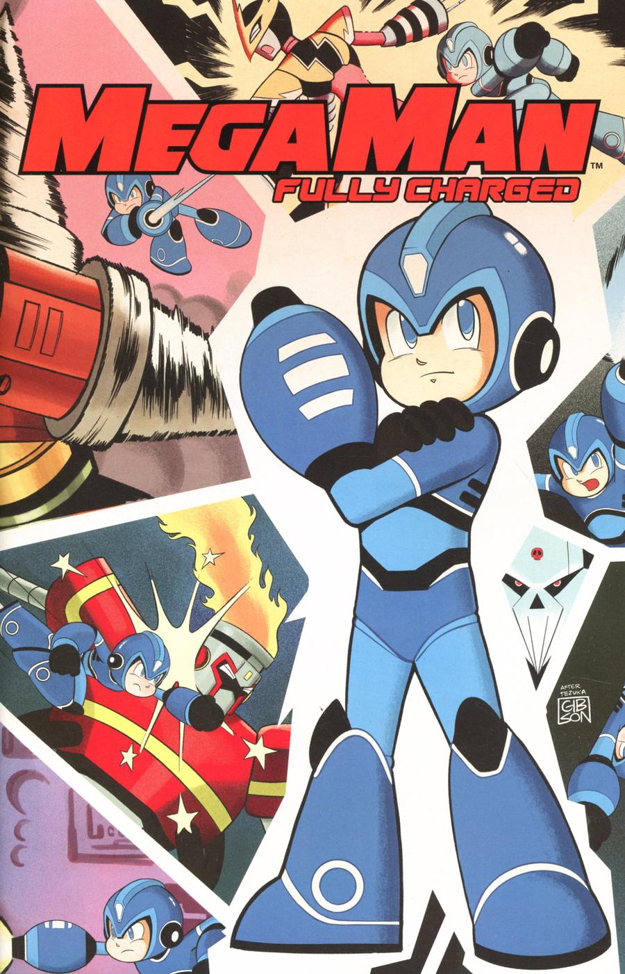 Mega Man Fully Charged #1 Cover G Incentive Thank You Variant Cover