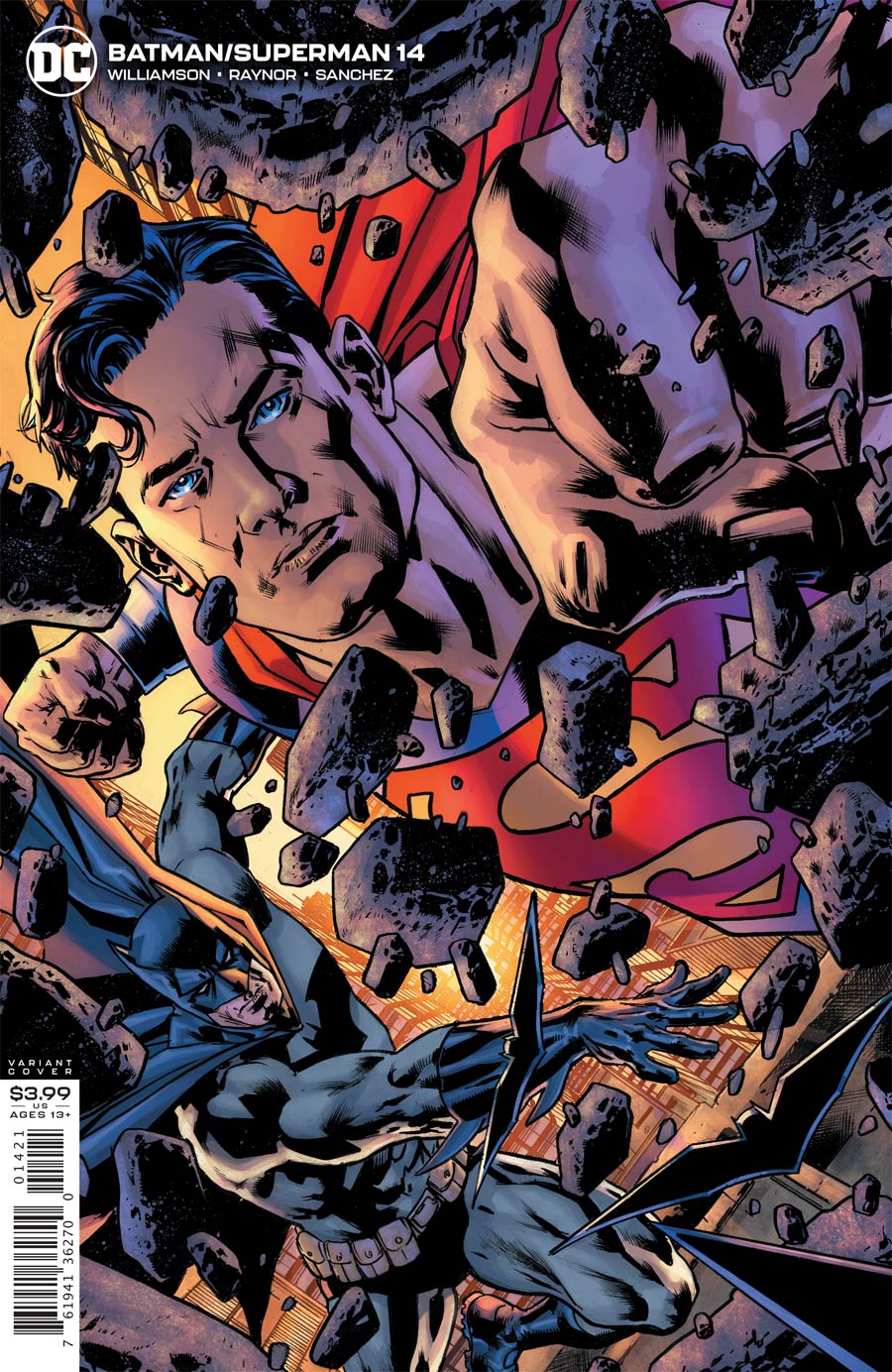 Batman Superman Vol 2 #14 Cover B Variant Bryan Hitch Cover