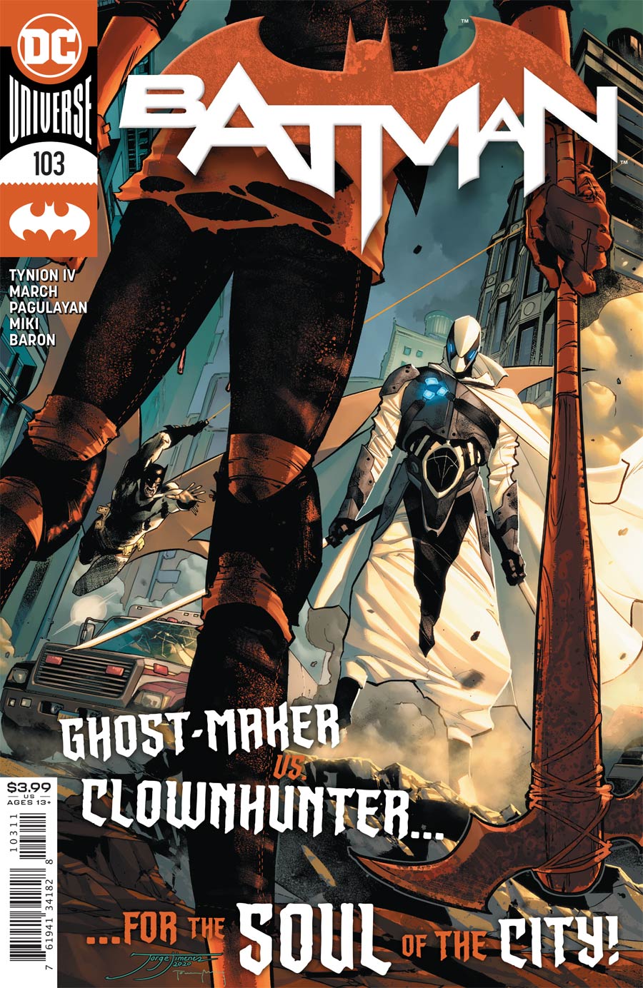 Batman Vol 3 #103 Cover A Regular Jorge Jimenez Cover