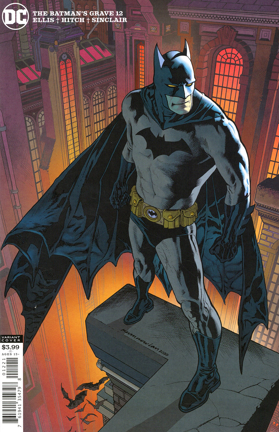 Batmans Grave #12 Cover B Variant Kevin Nowlan Cover