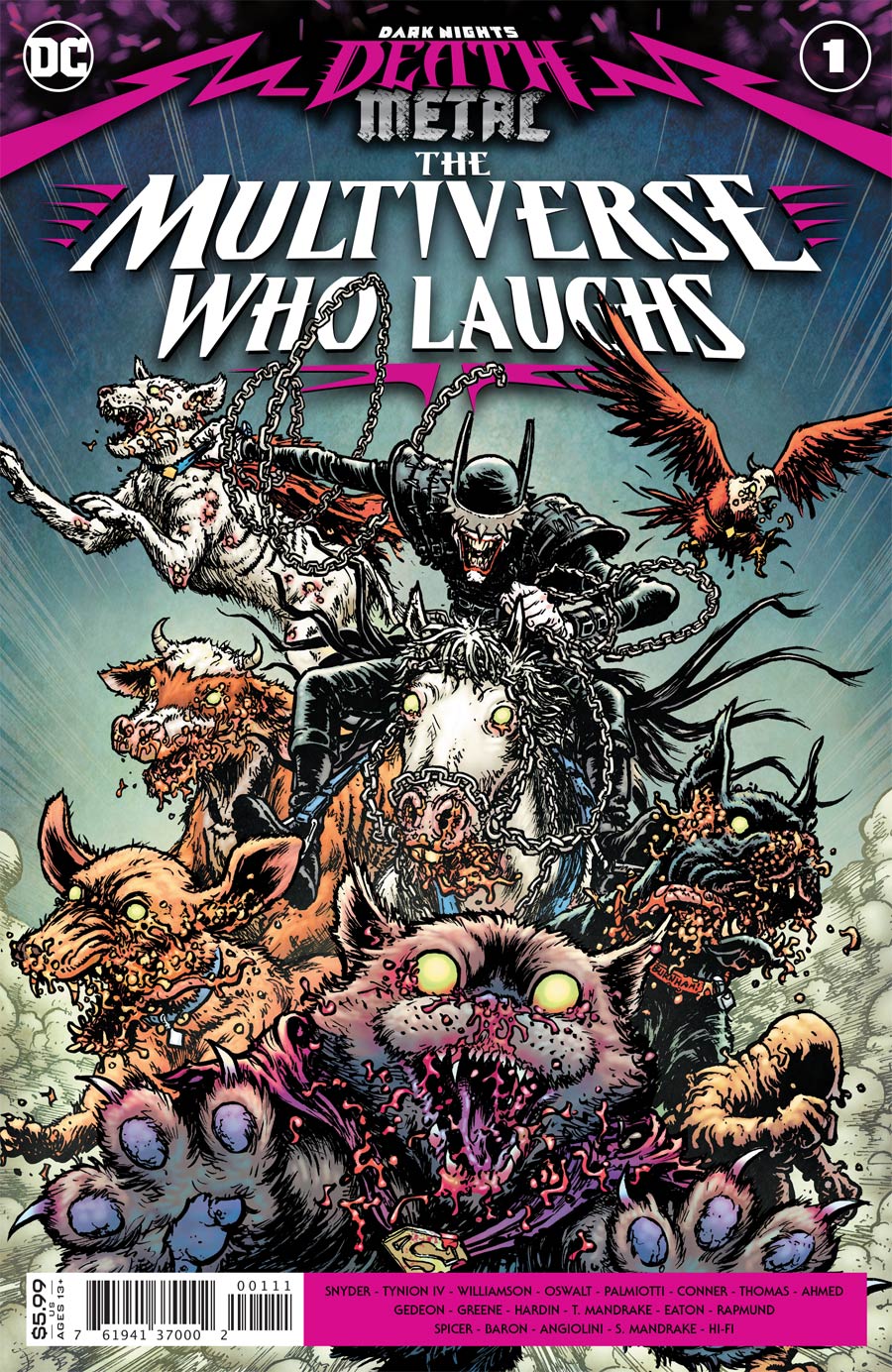 Dark Nights Death Metal Multiverse Who Laughs One Shot Cover A Regular Chris Burnham Cover