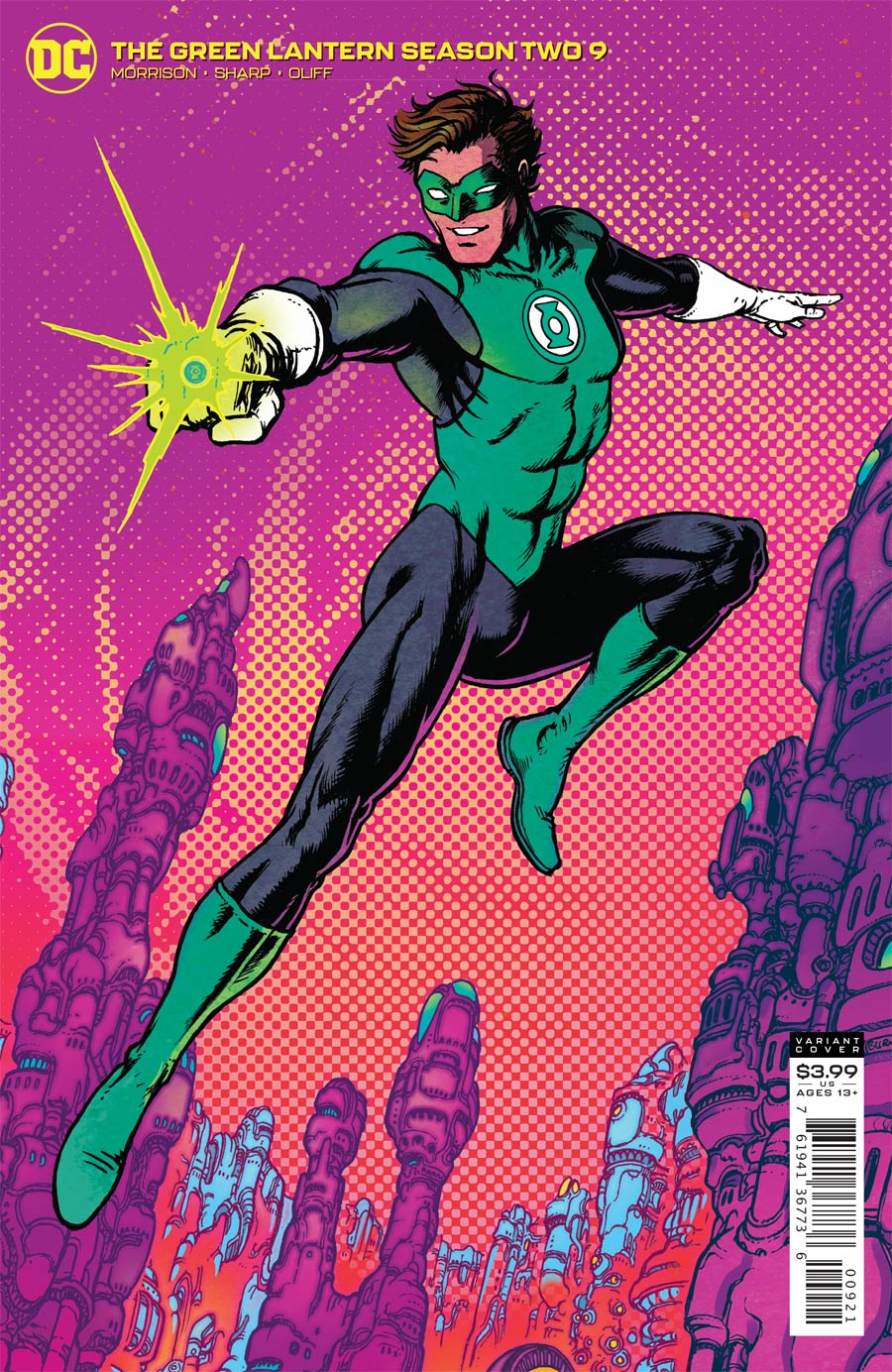 Green Lantern Vol 6 Season 2 #9 Cover B Variant Chris Burnham Cover