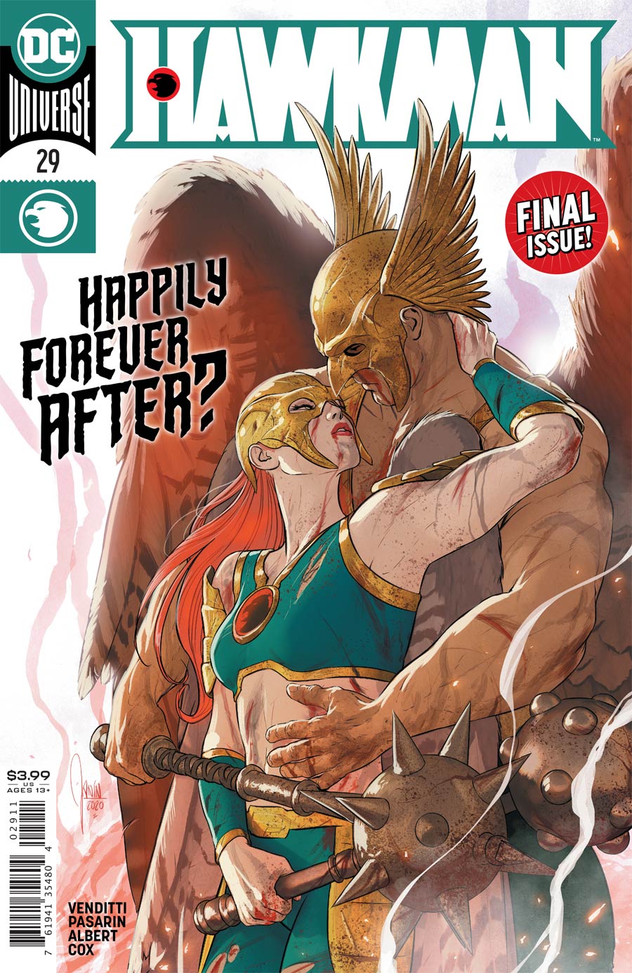 Hawkman Vol 5 #29 Cover A Regular Mikel Janin Cover