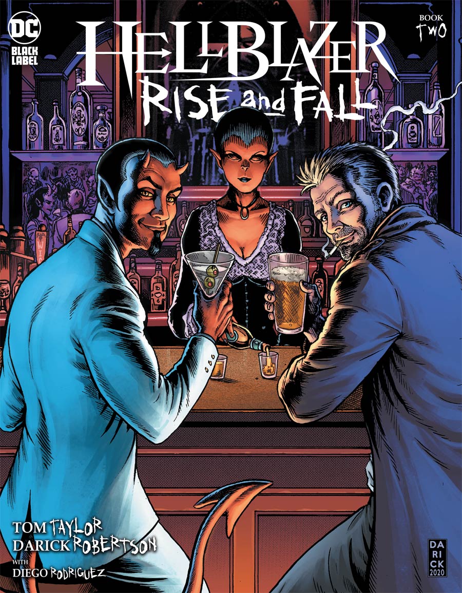 Hellblazer Rise And Fall #2 Cover A Regular Darick Robertson Cover