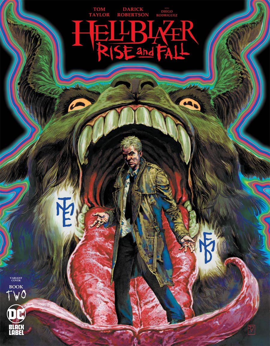 Hellblazer Rise And Fall #2 Cover B Variant JH Williams III Cover