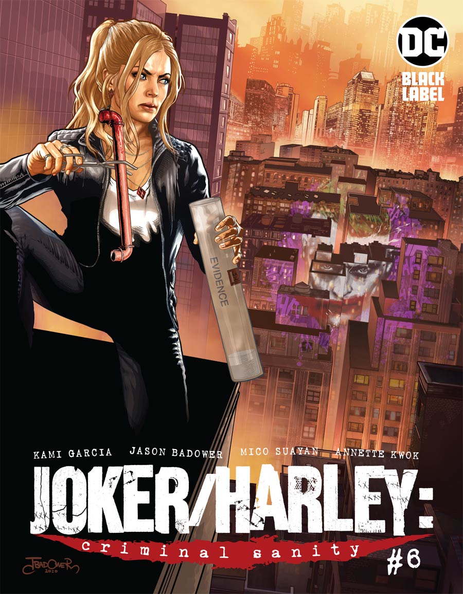 Joker Harley Criminal Sanity #6 Cover B Variant Jason Badower Cover
