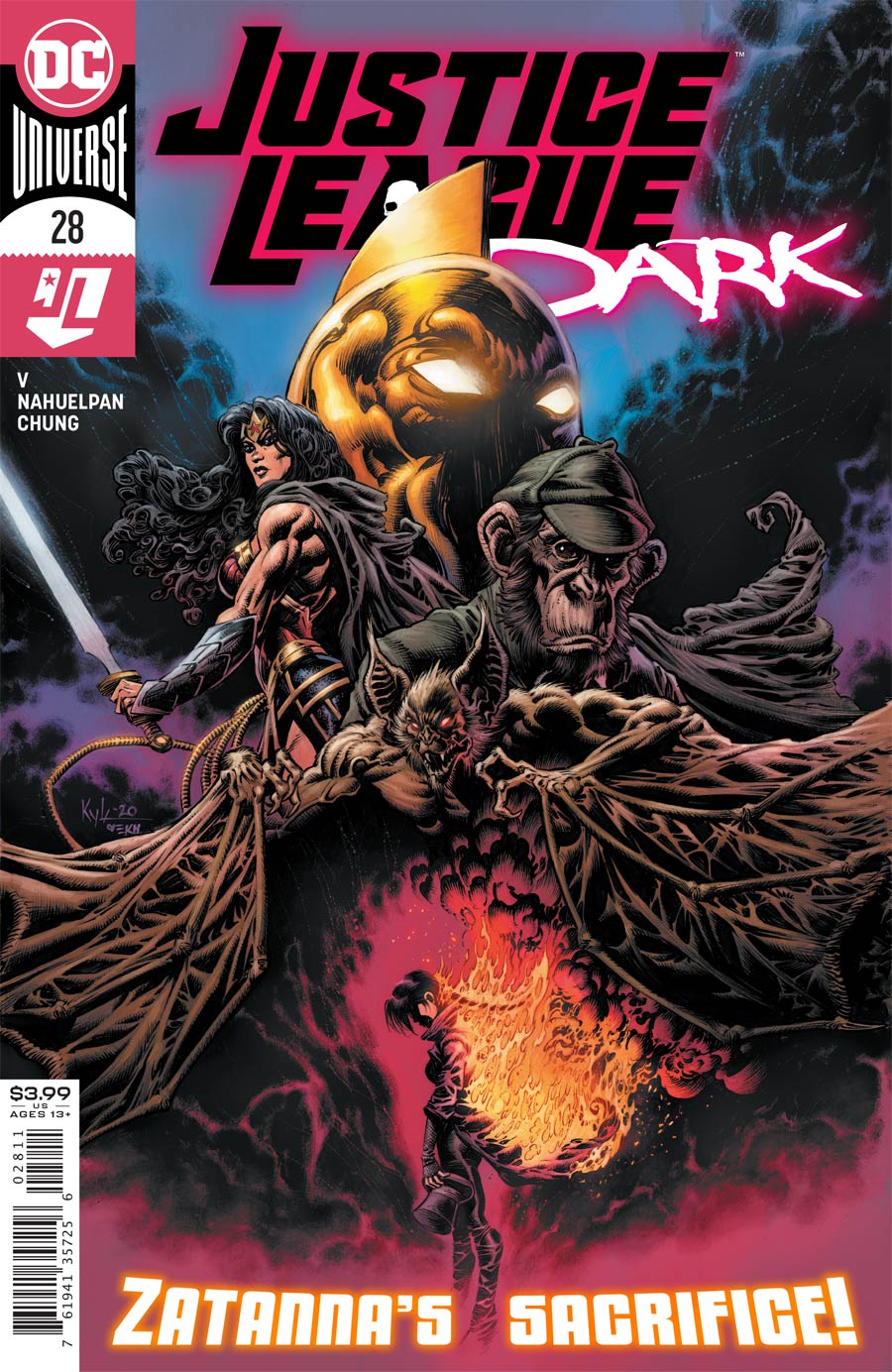Justice League Dark Vol 2 #28 Cover A Regular Kyle Hotz Cover