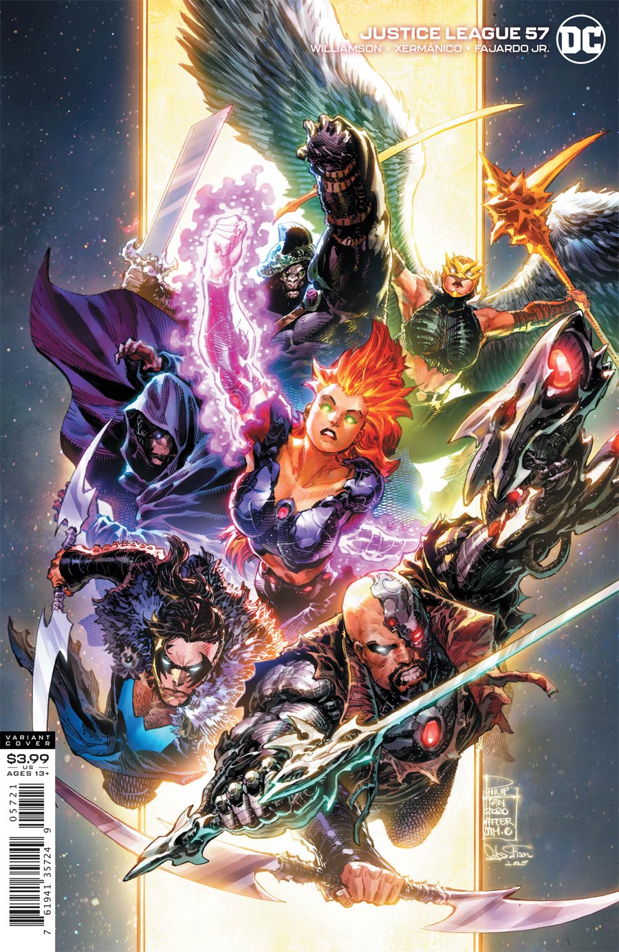 Justice League Vol 4 #57 Cover B Variant Philip Tan Cover (Dark Nights Death Metal Tie-In)