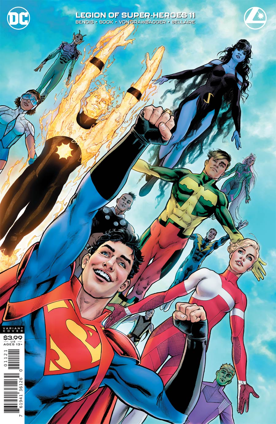 Legion Of Super-Heroes Vol 8 #11 Cover B Variant Nicola Scott Cover