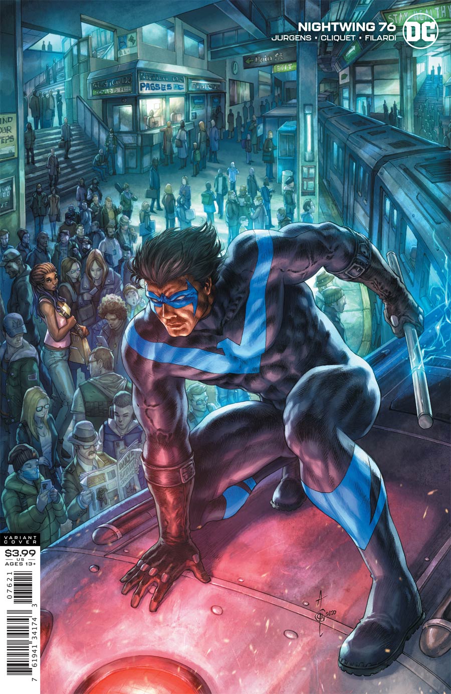 Nightwing Vol 4 #76 Cover B Variant Alan Quah Cover