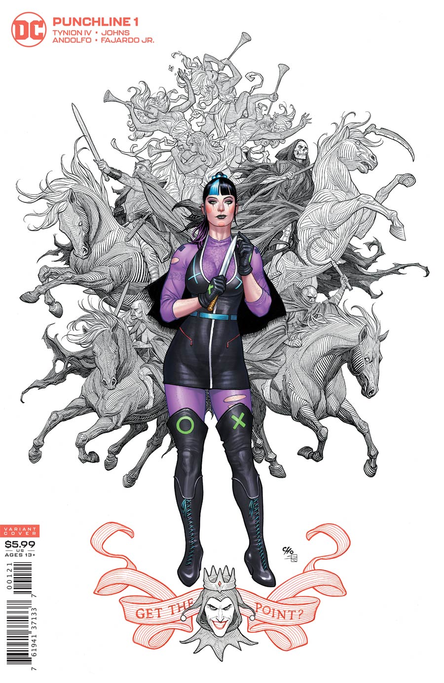 Punchline Special #1 (One Shot) Cover B Variant Frank Cho Card Stock Cover
