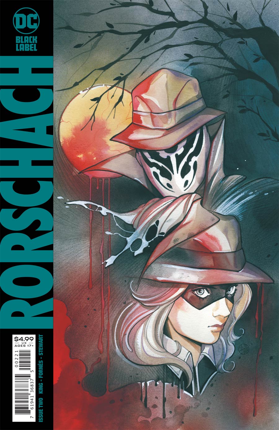 Rorschach #2 Cover B Variant Peach Momoko Cover