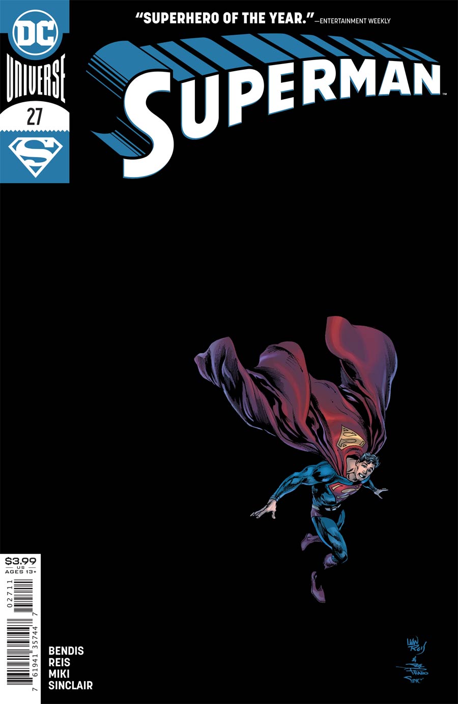 Superman Vol 6 #27 Cover A Regular Ivan Reis & Danny Miki Cover