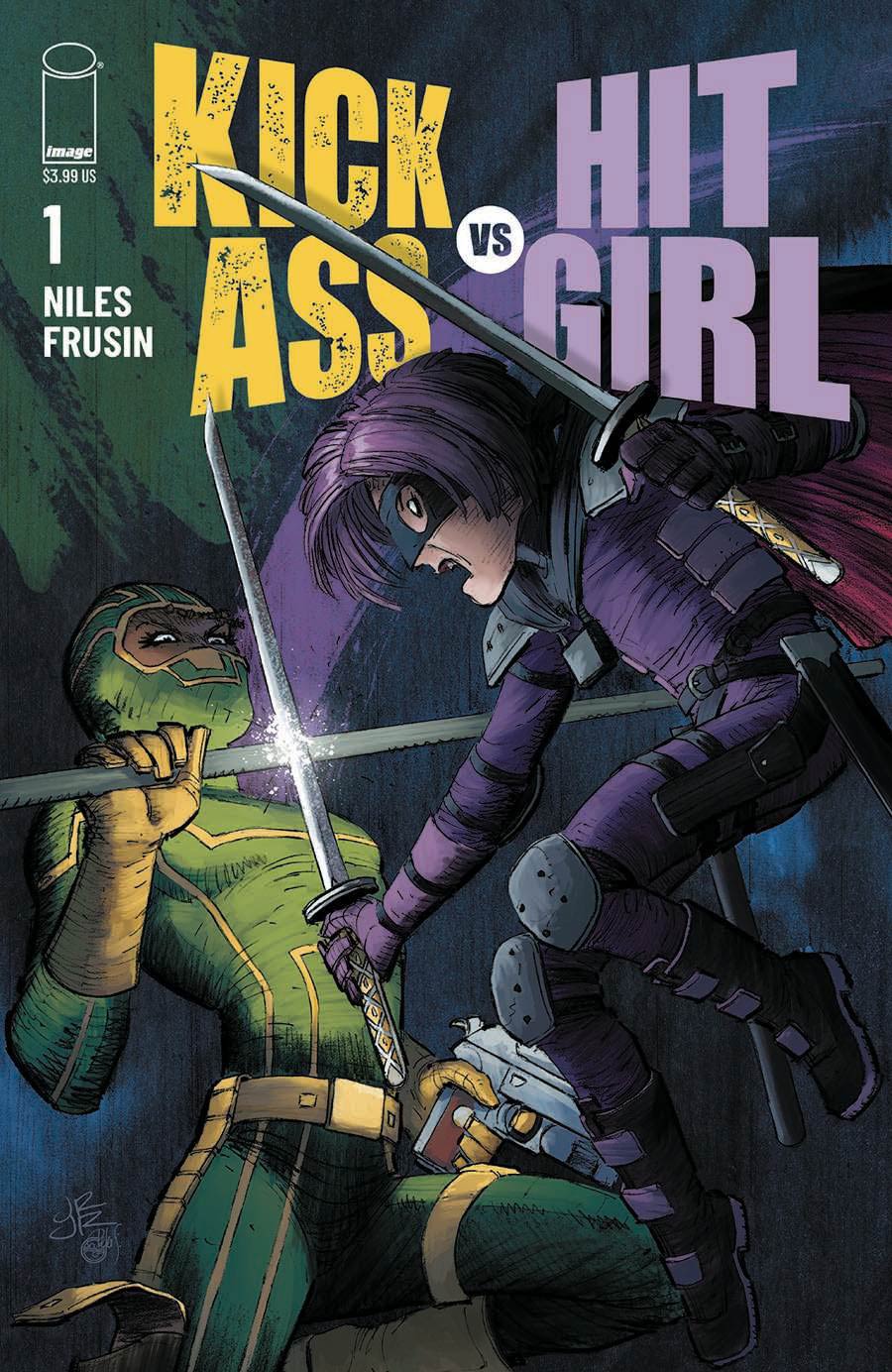 Kick-Ass vs Hit-Girl #1 Cover A Regular John Romita Jr Color Cover