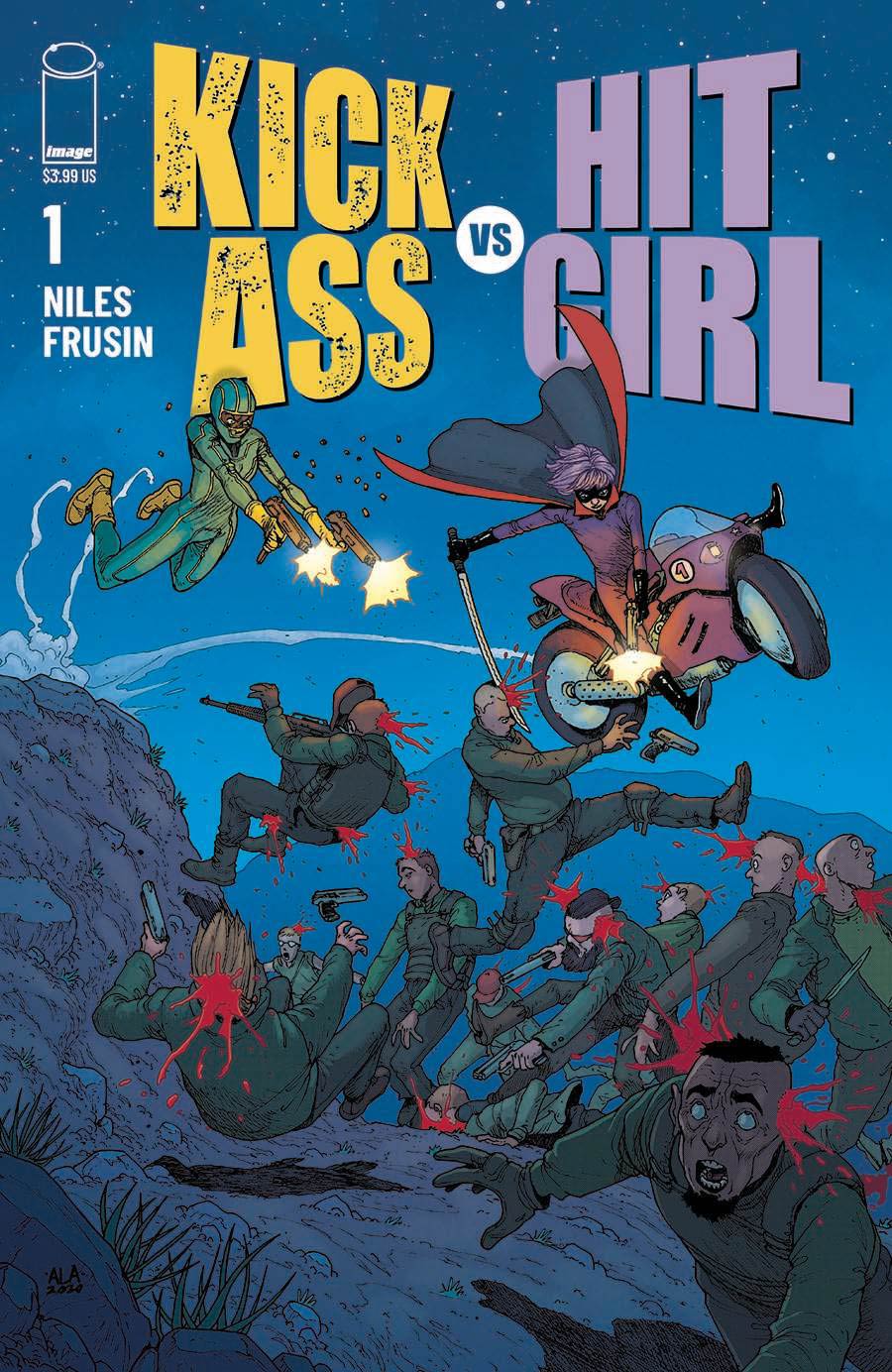 Kick-Ass vs Hit-Girl #1 Cover D Variant Andre Lima Araujo Cover