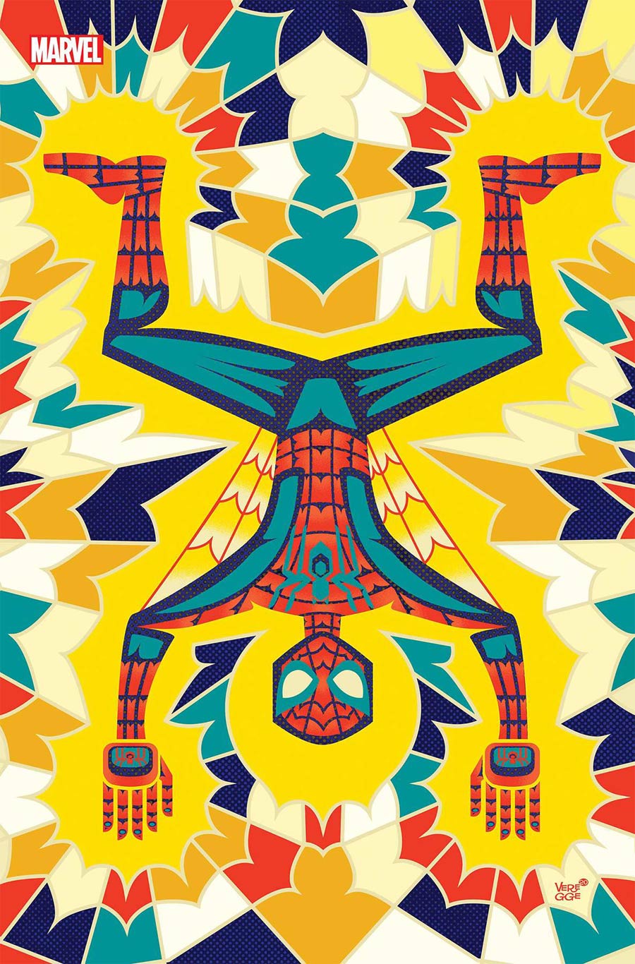 Amazing Spider-Man Vol 5 #52 Cover B Variant Jeffrey Veregge Native American Heritage Tribute Spider-Man Cover