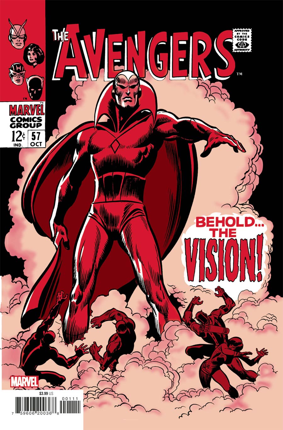Avengers #57 Cover B Facsimile Edition