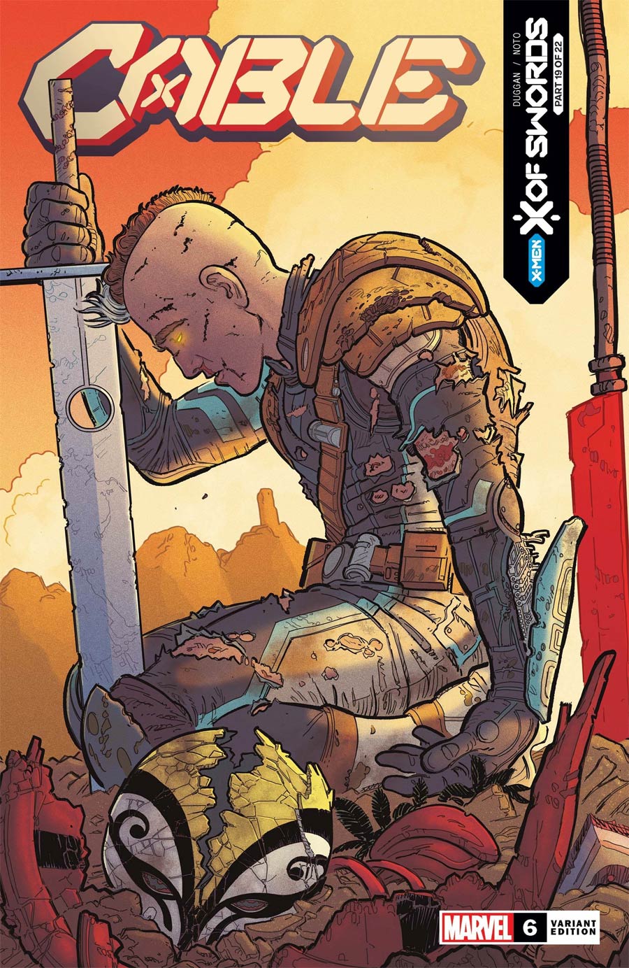 Cable Vol 4 #6 Cover B Variant Steve Skroce Cover (X Of Swords Part 19)