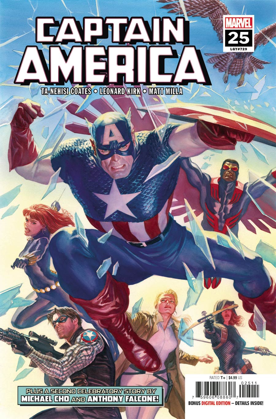 Captain America Vol 9 #25 Cover A Regular Alex Ross Cover