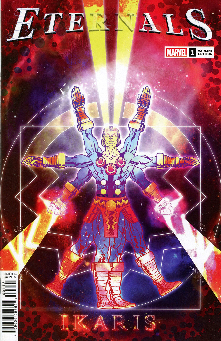 Eternals Vol 5 #1 Cover G Variant Superlog Cover