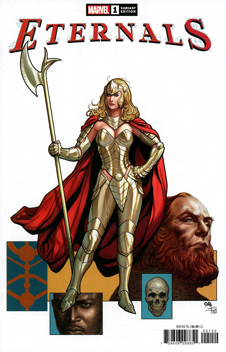Eternals Vol 5 #1 Cover W Variant Frank Cho Cover